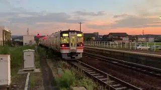JR Central, Taita Line, KiHa 75 DMU departing Kani Station