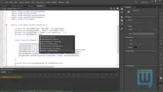 23.3-Animating the Ball- Mobile Apps Development Video Tutorials Using Adobe Flash Prof CC -WzTechno