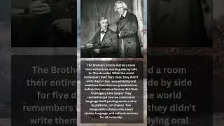Two brothers  One room  50 years  They never wrote fairy tales&mdash;they saved them from extinction