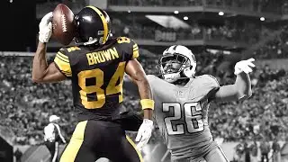 Antonio Brown Midseason Highlights 2017