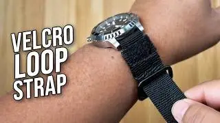 Velcro Loop Strap For Any Watch