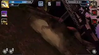 1 hp gen 2 T. rex ( Jurassic world the game