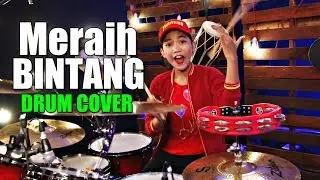 Meraih Bintang | Via Vallen | Drum Cover by Nur Amira Syahira