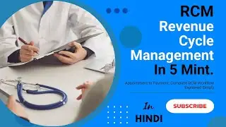 Learn Complete RCM Cycle in 5 Minutes | US Healthcare | Appointment to Payment & Denials