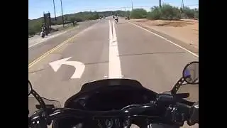 Harley wheelie fxdxt