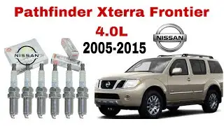 COMO CAMBIAR BUJÍAS NISSAN PATHFINDER-XTERRA-FRONTIER 4.0L V6 2005-2015