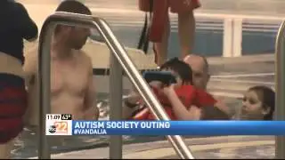 Dayton Autism Society Holds Sensory-Friendly Pool%