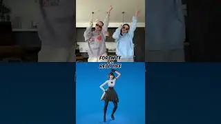MAKE SOME WAVES EMOTE VS REAL LIFE ( &lrm;@kylieminogue&nbsp; PADAM PADAM SONG ) #shorts #fortnite #trending