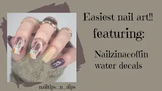 Dip Powder Nails/Press ons/easy nail art/water decals
