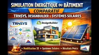 Simulation &Eacute;nerg&eacute;tique du B&acirc;timent : Comparatif TRNSYS, DesignBuilder et Syst&egrave;mes Solaires