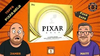 NEW RELEASE - Topps PIXAR Gold - Single Box opening