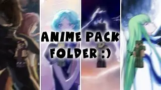mcpe anime pack folder 