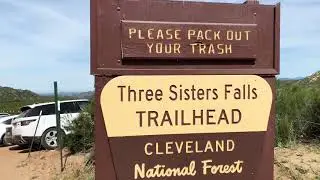 Three Sisters Falls Hike | Descanso, CA | The Davis Family