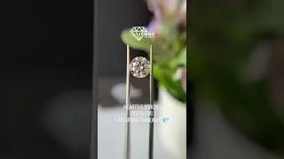 2CT Hearts and Arrows cut lab-grown diamonds&mdash;D Color, VVS Clarity, and absolutely breathtaking!