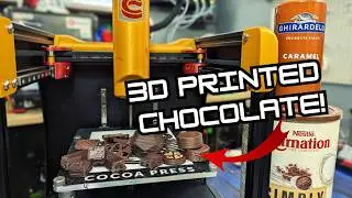 Experimenting with 3D Printed Chocolate!
