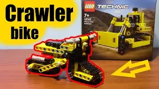LEGO Technic 42163 MOC: Tracked Motorcycle (Step-by-Step Build)