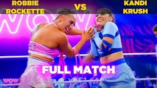 Robbie Rockette vs Kandi Krush | WOW - Women Of Wrestling