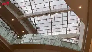 Kunxing Glass ---- Skylight Laminated Glass In Public Places