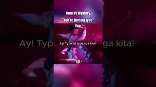 You're just my type #kpopdemonhunters #sajaboys #huntrix #rumi #tagalog #zoey #filipino #philippines