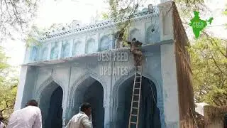 Shaikpet Masjid Update  Men at work  we have all facilities in place | DESI FEED UPDATES