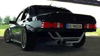 MI&Scaron;ELUK STREET DRIFT - TURBO 190E - МАЧАК