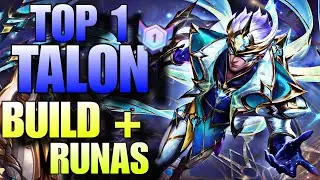 COMO JOGAR DE TALON! TOP1 DICAS + BUILD + RUNAS | LoL Wild Rift