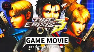 TIME CRISIS 3 x ZORA GAMEFLICKS | GAME MOVIE (4K60FPS ALL CUTSCENES)
