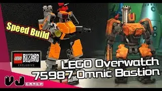 LEGO Overwatch 75987 Omnic Bastion 壁壘機兵 Speed Build