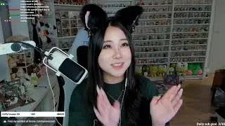 HANA GO MEOW!!! :3 HANA CLEAN, HANA SHOWERED, TEEHEE   throne !socials !kiibo