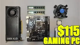 I5 4570 + GTX 1060 3GB | $115 Budget Gaming PC Build | 4K