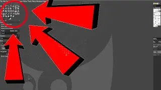 How to make the ICONS bigger on GIMP