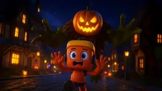 Rusty Runs from the Boogie Man! 🎃 (Halloween Chase Song)