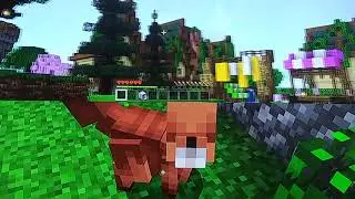 Minecraft new easter village!!