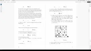 Schachbuch-Layout mit TeX bwz. LaTeX