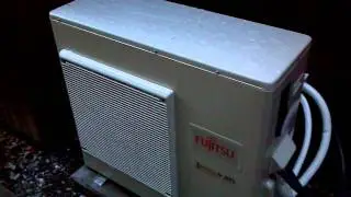 Fujitsu 24RLXF Ductless Heat Pump (ramping/high speed)