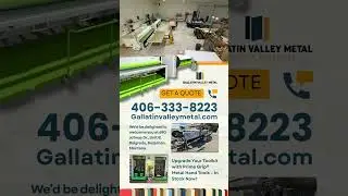 Premium Sheet Metal Solutions &mdash; Built for Montana Conditions!  #sheetmetalfabrication  #metalroofing