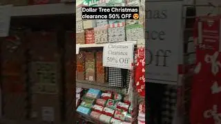 Dollar Tree Canada Christmas Clearance 🇨🇦 | 50% OFF 😍 Best Budget Finds!#shorts#viral#shopping#new