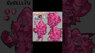 Rubellite, fusion of Pearl, Amethyst and Ruby #stevenuniverse #stevenuniversefusion #fanfusion #fy
