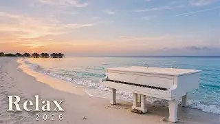 Soothing Relaxing Music with Gentle Piano & Nature Sounds - Enjoy Peaceful Moment Right Now