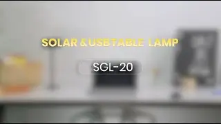 SOLAR&USB Table Lamp SGL-20