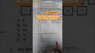 Cara Cepat Soal BUMN Numerik‼️#maths #psikotes #soalbumn #psikotesbumn #tesbumn #numerik #matematika