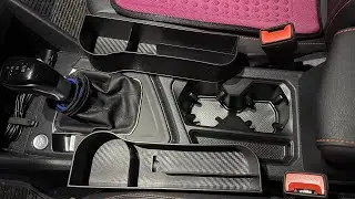 Pair of Car Seat Gap Fillers with Cup Holders