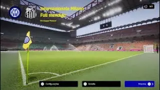 Divisões eFootball 2026 - Internazionale 4 x 1 Santos.