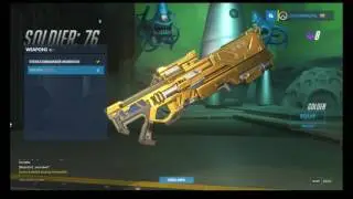 Soldier 76 (Gold Weapons) [Overwatch]