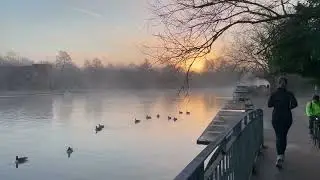 Frosty River Thames, Oxford