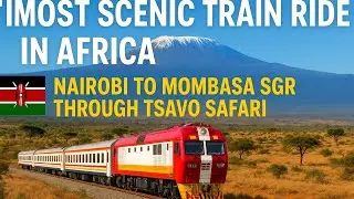 The Most Scenic Train Ride in Africa 🇰🇪 | Nairobi to Mombasa SGR Through Tsavo Safari!