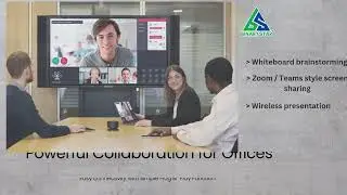 Interactive Flat Panel Demo | Smart Classroom & Office Collaboration Display