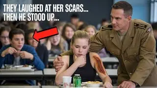 They Laughed at Her Scars - Then a Veteran Stood Up #emotionalstory 