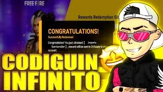 NOVO CODIGUIN INFINITO VAZADO! COMO PEGAR O NOVO CODIGUIN FREE FIRE ( GALA XY7Y *** )