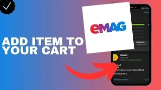 How to add an item to your cart in the Emag app?